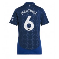 Maglia Calcio Manchester United Lisandro Martinez #6 Seconda Divisa Donna 2024-25 Manica Corta